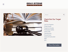 Tablet Screenshot of gray-stone.com